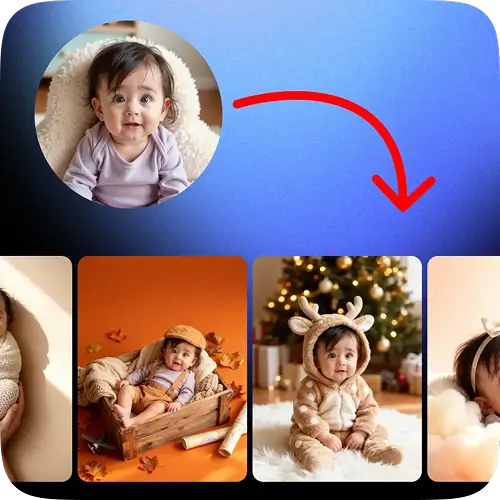 One click later — Photo Restorer